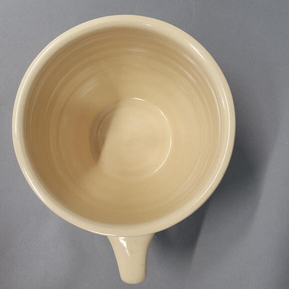 Vintage Mrs. Fields Ceramic Mug Tan Large 24 oz Soup Coffee Cup Cafe Logo Comfor - Picture 4 of 8